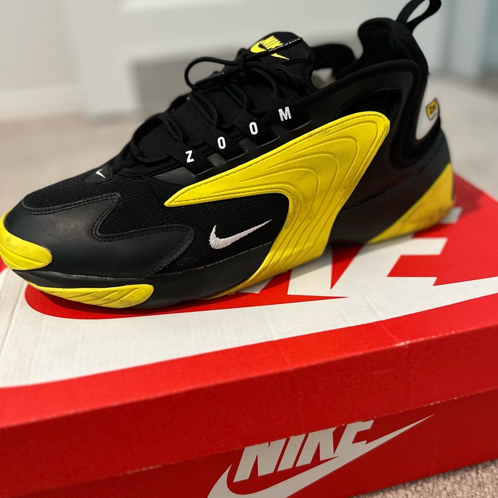 Nike Zoom 2K (VNDS) Black/Yellow Size 10.5